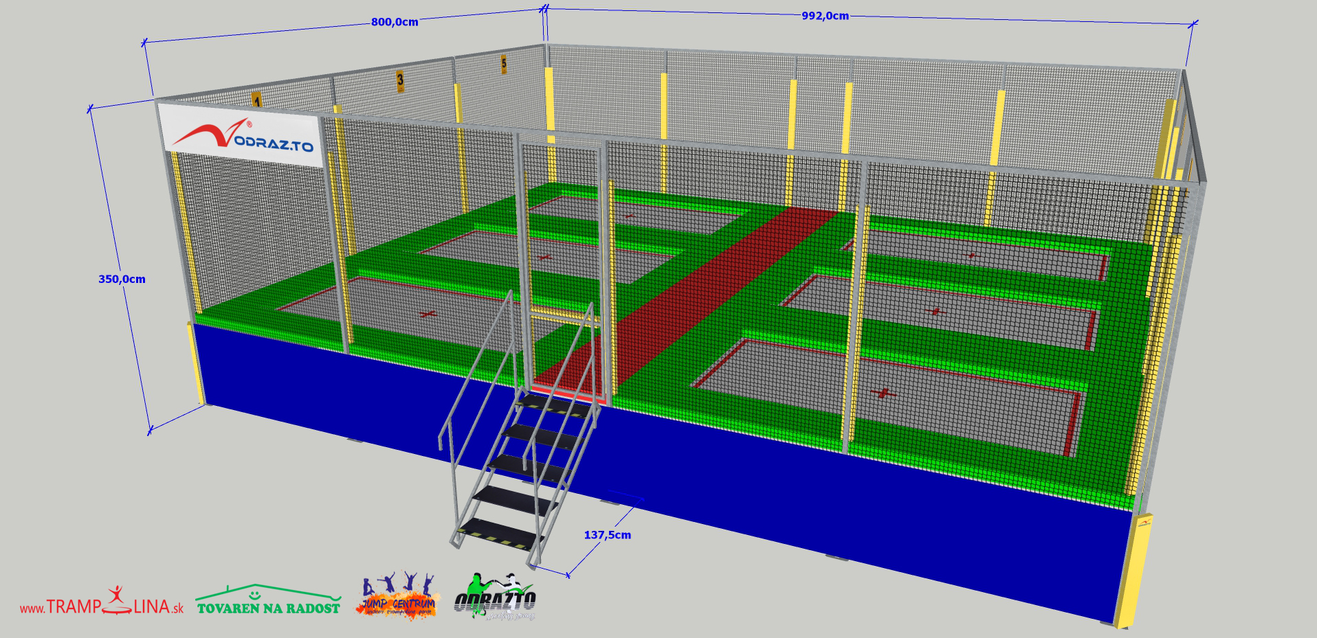 Trampolina Sx6